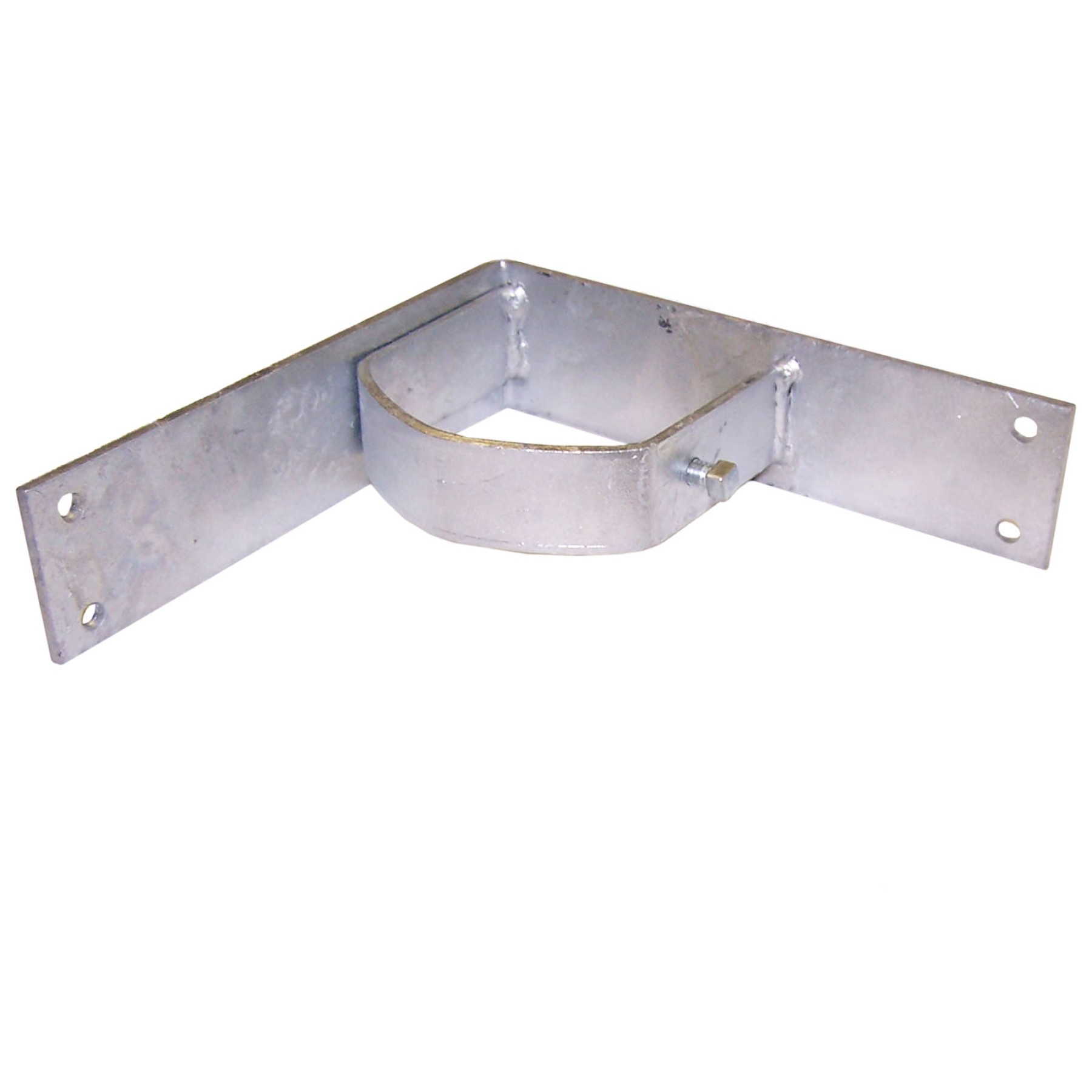 Chain Link 4" Domestic Inside Corner Wood Fence Adapters with Set