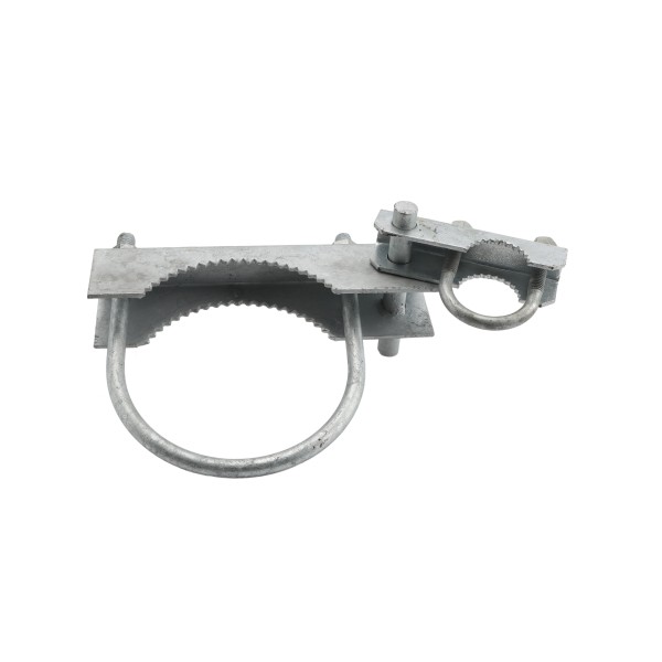 6 5/8" 180° Swing Gate Hinges - Pressed Steel
