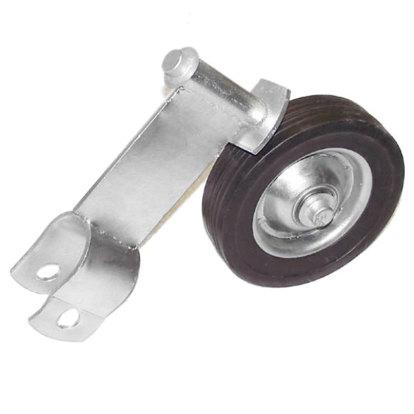 1 3/8" Domestic Swivel Gate Rollers with 6" Rubber Wheels
