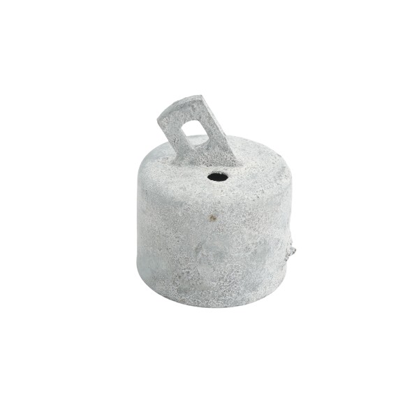 3" Domestic Offset Rail End - Pressed Steel (Fits 2 7/8" OD)