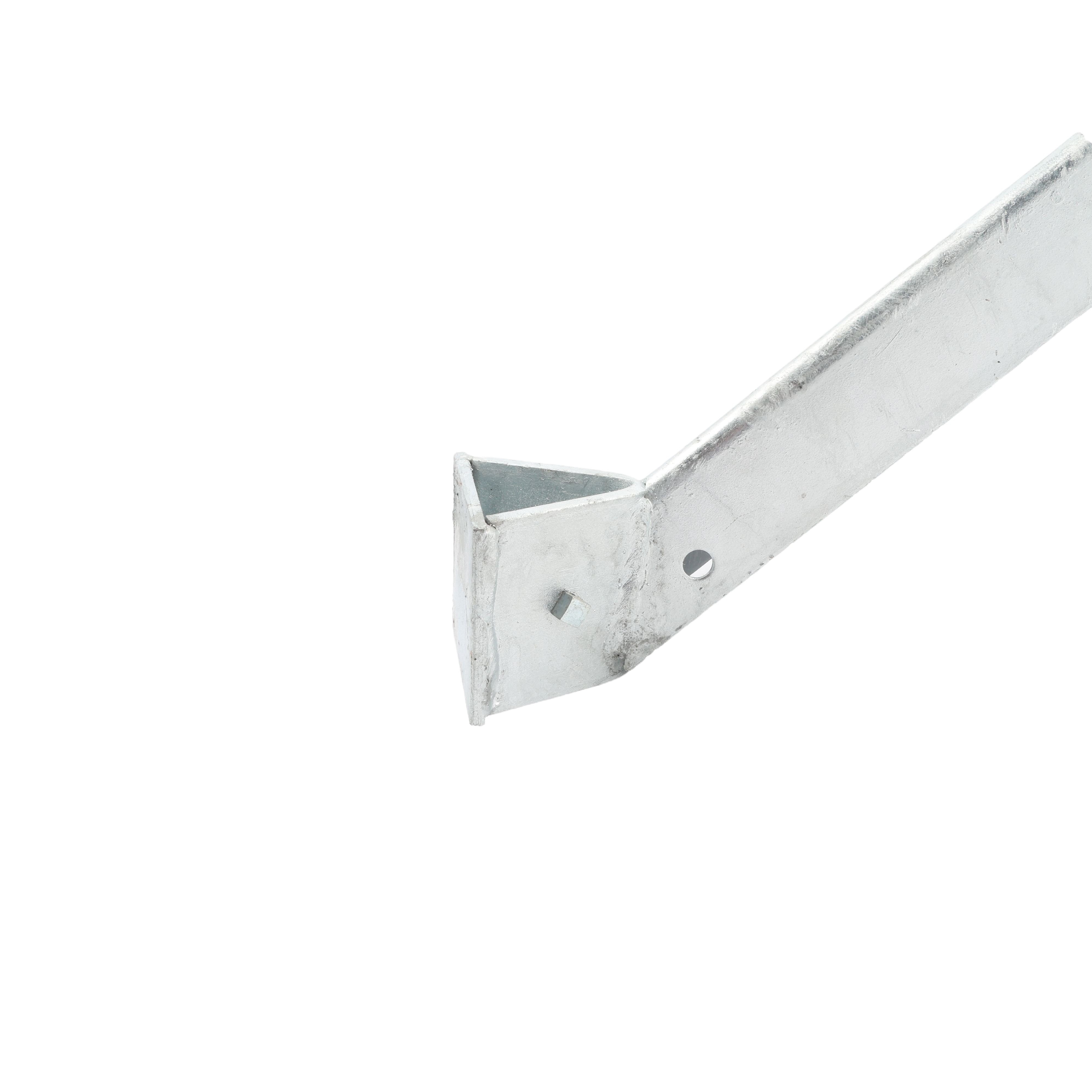 Chain Link One-Piece Barbed Wire 45 Degree Angle Arm For T-Post (T-Side ...