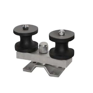 Chain Link Double Gate Roller Round Gate Frame Nylon Roller for Sliding Gates