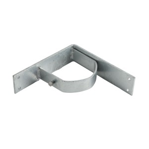 Chain Link 4" Domestic Inside Corner Wood Fence Adapters with Set Screws (Wood Adapter)