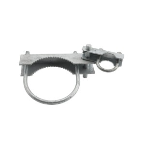 6 5/8" 180° Swing Gate Hinges - Pressed Steel