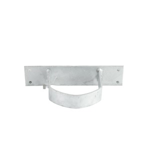 Chain Link 4" Domestic Heavy Line Wood Fence Adapters with Set Screws
