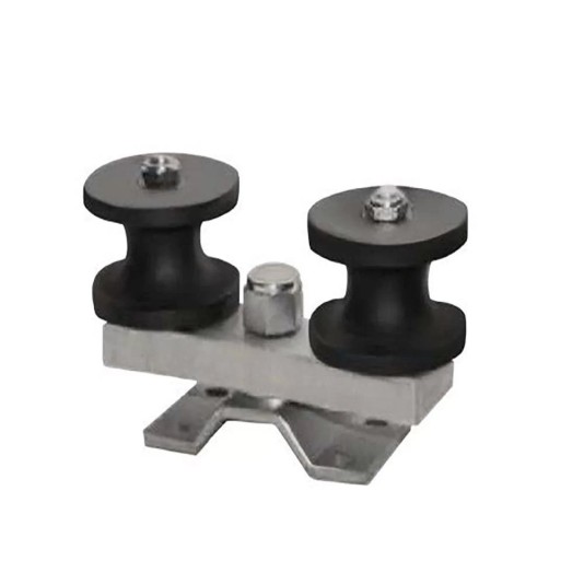 Chain Link Double Gate Roller Round Gate Frame Nylon Roller for Sliding Gates