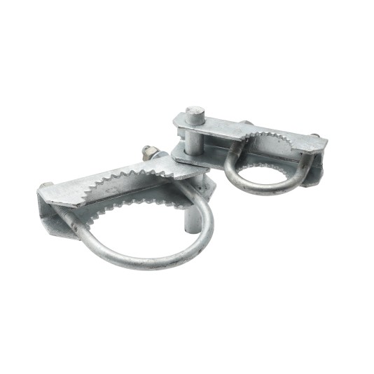 4" 180° Swing Gate Hinges - Pressed Steel