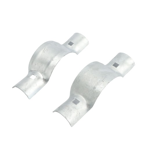 4" Post x 2" Rail Domestic Line Rail Clamps (Fits 1 7/8" OD Rails)