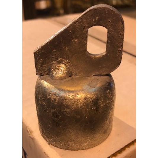 1 5/8" Domestic Offset Rail End - Pressed Steel