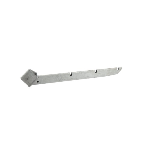 Chain Link Domestic One-Piece Barbed Wire 45 Degree Angle Arm For T-Post