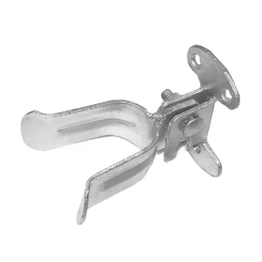 1 5/8" (1 5/8" OD) Domestic Chain Link Wall Latch | Pressed Steel