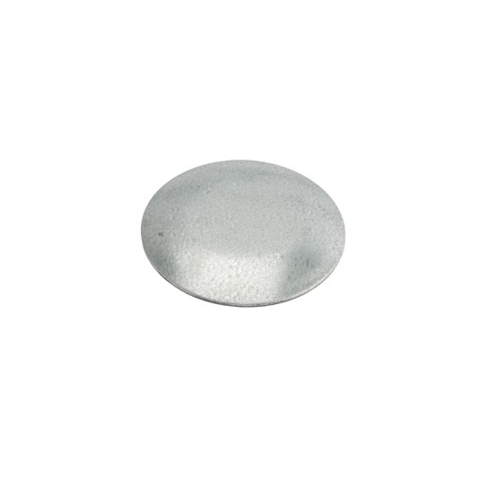 3" Domestic Weld On Post Caps - Pressed Steel Weld On Steel Caps [Fits 2 7/8" OD]
