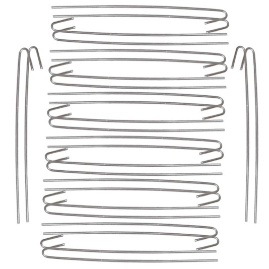 6 1/2" Domestic Steel Ties - 12 Gauge (1500 Ties)
