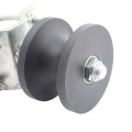Chain Link 4" Round Post x 2 1/2" [2 3/8" OD] Round Gate Frame Nylon Cantilever Roller for Sliding Gates (Malleable Steel) (Cantilever Roller)