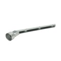 Chain Link 2 1/2" (2 3/8" OD) x 1 5/8" 45 Degree Barbed Wire Arm - Pressed Steel