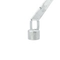 Chain Link 3" x 1 5/8" Domestic Extra Heavy 45 Degree Barbed Wire Arms - Pressed Steel (Fits 2 7/8" OD Posts) - 250 lb