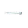 Chain Link 3" x 1 5/8" Domestic Extra Heavy 45 Degree Barbed Wire Arms - Pressed Steel (Fits 2 7/8" OD Posts) - 250 lb