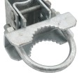 Chain Link 2 1/2" Domestic Bulldog Gate Hinges (Fits 2 3/8" OD)