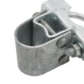 Chain Link 2 1/2" Domestic Bulldog Gate Hinges (Fits 2 3/8" OD)