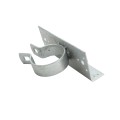 Chain Link 2 1/2" Domestic Band Line Wood Fence Adapters (Fits 2 3/8" OD)