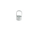 Chain Link 2" Post x 1 5/8" Top Rail Domestic Loop Caps - Pressed Steel (Fits 1 7/8" OD)