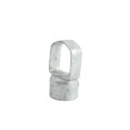 Chain Link 2" Post x 1 5/8" Top Rail Domestic Loop Caps - Pressed Steel (Fits 1 7/8" OD)