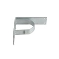 Chain Link 4" Domestic Inside Corner Wood Fence Adapters with Set Screws (Wood Adapter)