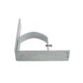 Chain Link 4" Domestic Inside Corner Wood Fence Adapters with Set Screws (Wood Adapter)