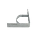 Chain Link 4" Domestic Inside Corner Wood Fence Adapters with Set Screws (Wood Adapter)