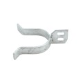 2 1/2" (2 3/8" OD) Domestic Chain Link Regular Drop Fork | Pressed Steel