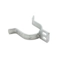 2 1/2" (2 3/8" OD) Domestic Chain Link Regular Drop Fork | Pressed Steel