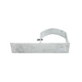 Chain Link 4" Domestic Heavy End Wood Fence Adapters with Set Screws