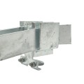 2" (1 5/8" OD) Domestic Chain Link Industrial Latch