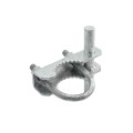 Chain Link 2 1/2" Domestic 180 Degree Swing Gate Hinges - Pressed Steel (Fits 2 3/8" OD Posts)
