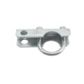 Chain Link 2 1/2" Domestic 180 Degree Swing Gate Hinges - Pressed Steel (Fits 2 3/8" OD Posts)