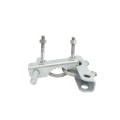 3" 180° Swing Gate Hinges - Pressed Steel (Fits 2 7/8" OD Posts)