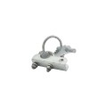 3" 180° Swing Gate Hinges - Pressed Steel (Fits 2 7/8" OD Posts)