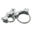 3 1/2" Domestic Chain Link 180 Degree Swing Gate Hinge | Pressed Steel