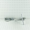 3 1/2" Domestic Chain Link 180 Degree Swing Gate Hinge | Pressed Steel