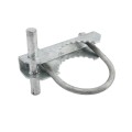 3 1/2" Domestic Chain Link 180 Degree Swing Gate Hinge | Pressed Steel