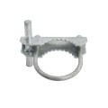 3 1/2" Domestic Chain Link 180 Degree Swing Gate Hinge | Pressed Steel