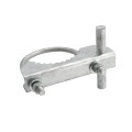 4 1/2" Domestic Chain Link 180 Degree Swing Gate Hinge | Pressed Steel
