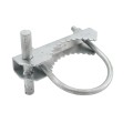 4 1/2" Domestic Chain Link 180 Degree Swing Gate Hinge | Pressed Steel