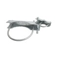 Chain Link 8 5/8" Domestic 180 Degree Swing Gate Hinges - Pressed Steel