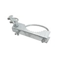 Chain Link 8 5/8" Domestic 180 Degree Swing Gate Hinges - Pressed Steel