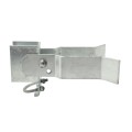 2" x 4" (1 5/8" OD) Domestic Chain Link Industrial Latch