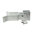 2" x 4" (1 5/8" OD) Domestic Chain Link Industrial Latch