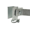 2" x 8 5/8" (1 5/8" OD) Domestic Chain Link Industrial Latch