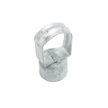 Chain Link 1 5/8" Post x 1 5/8" Top Rail Domestic Loop Caps - Pressed Steel