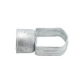 Chain Link 1 5/8" Post x 1 5/8" Top Rail Domestic Loop Caps - Pressed Steel